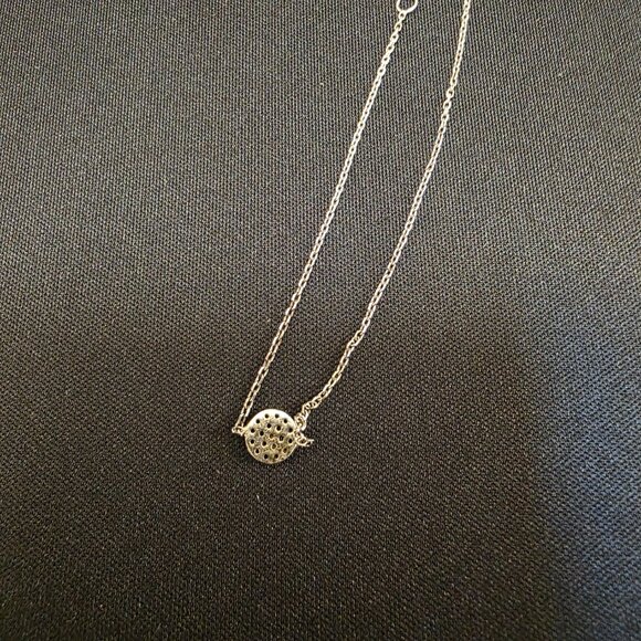 925 Sterling Silver Cubic Zirconia CZ Evil Eye anklet Bracelet adjustable - Picture 7 of 9